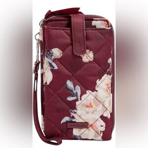 Vera Bradley Performance Twill Large Smartphone Wristlet Blooms and Branches